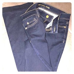 Michael Kors bell bottom jeans -Never worn!!